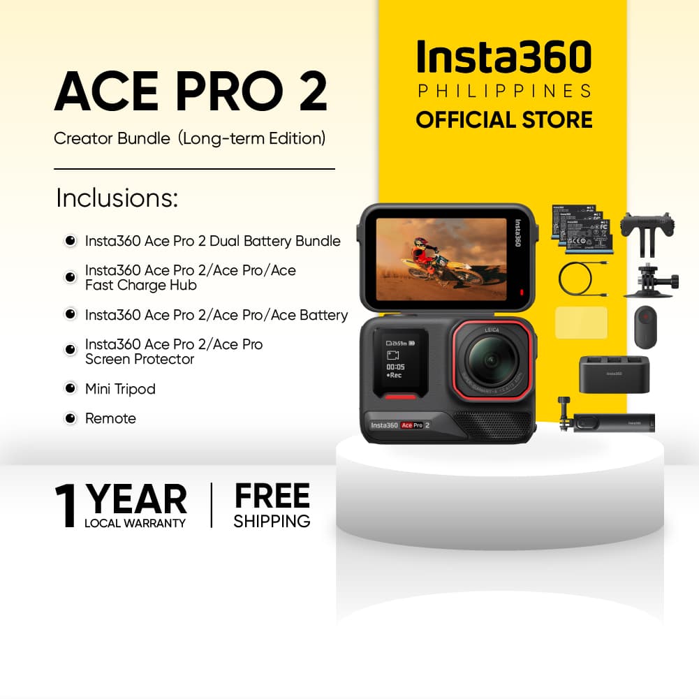 Insta360 Ace Pro 2 8K AI-Powered Action Camera with Unbeatable Low Light Performance