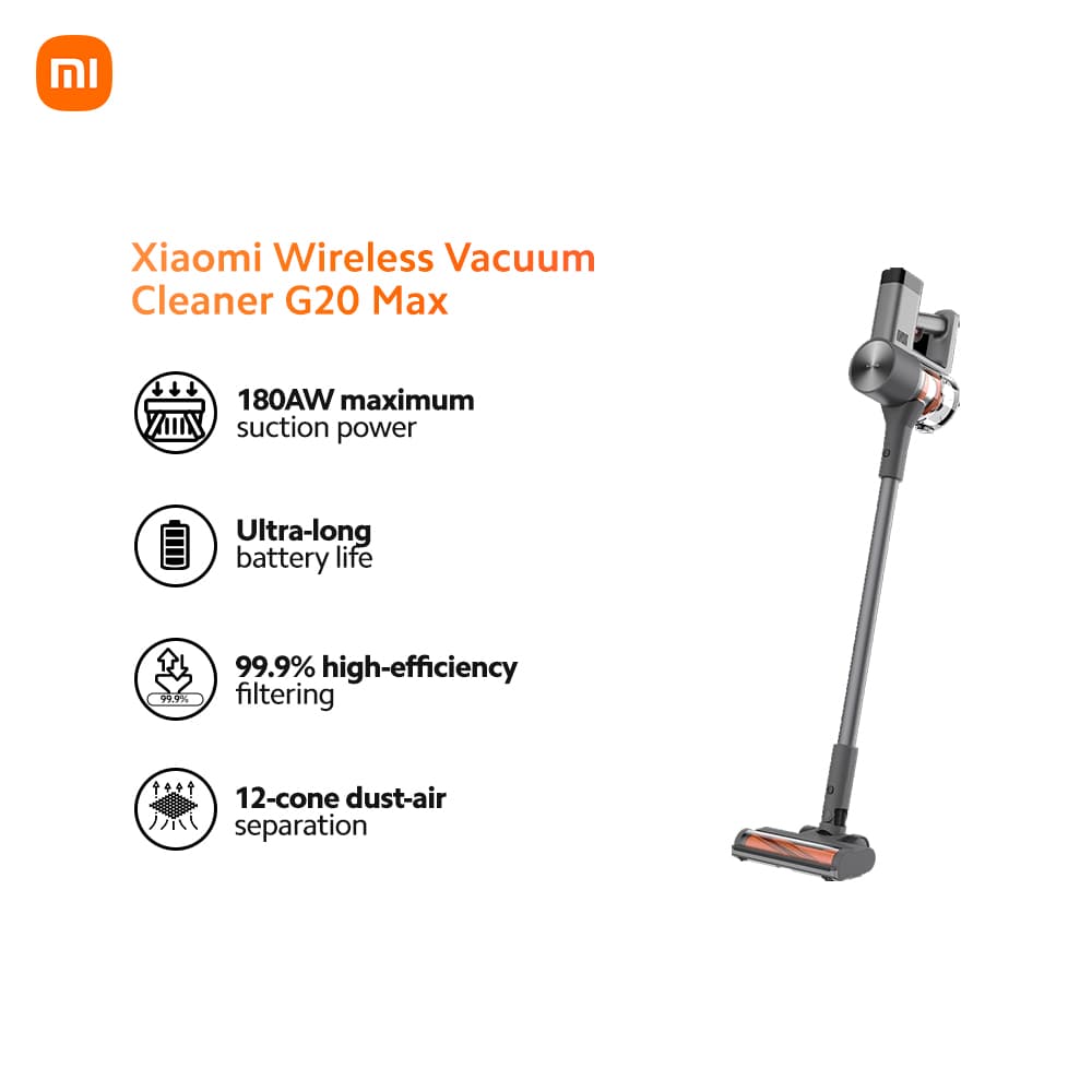 Xiaomi Wireless Vacuum Cleaner G20 Max Regulations