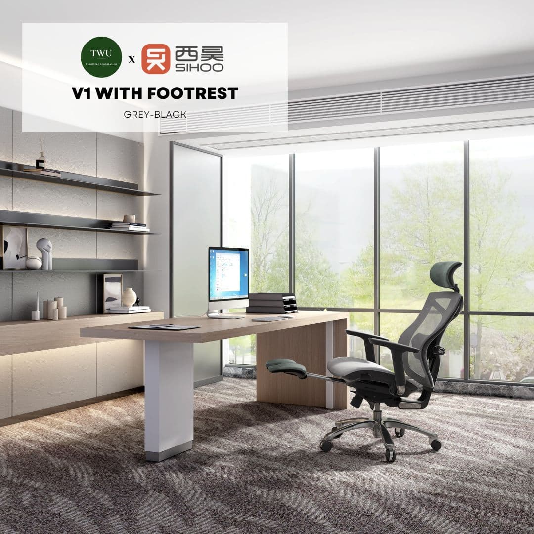 SIHOO V1 with Built-In Footrest Ergonomic Office Computer Gaming Chair with 2 Year Warranty