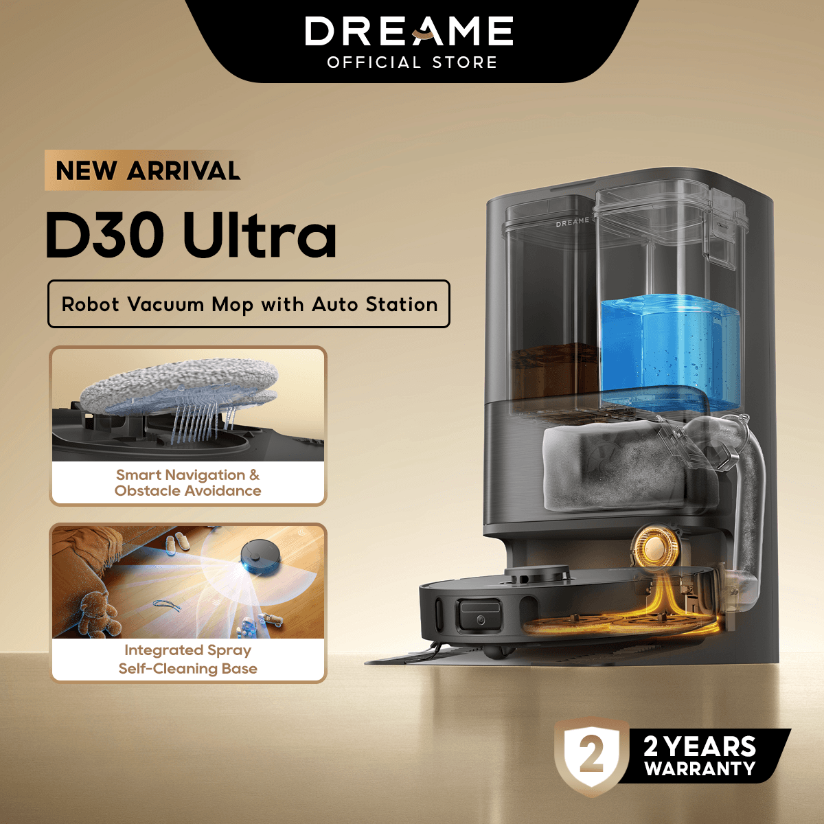Dreame D30 Ultra Robot Vacuum