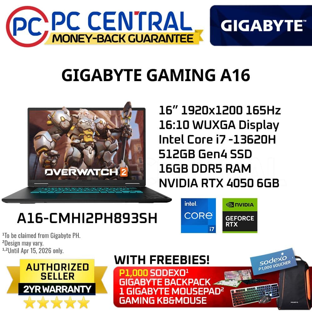GIGABYTE GAMING A16-CMHI2PH893SH