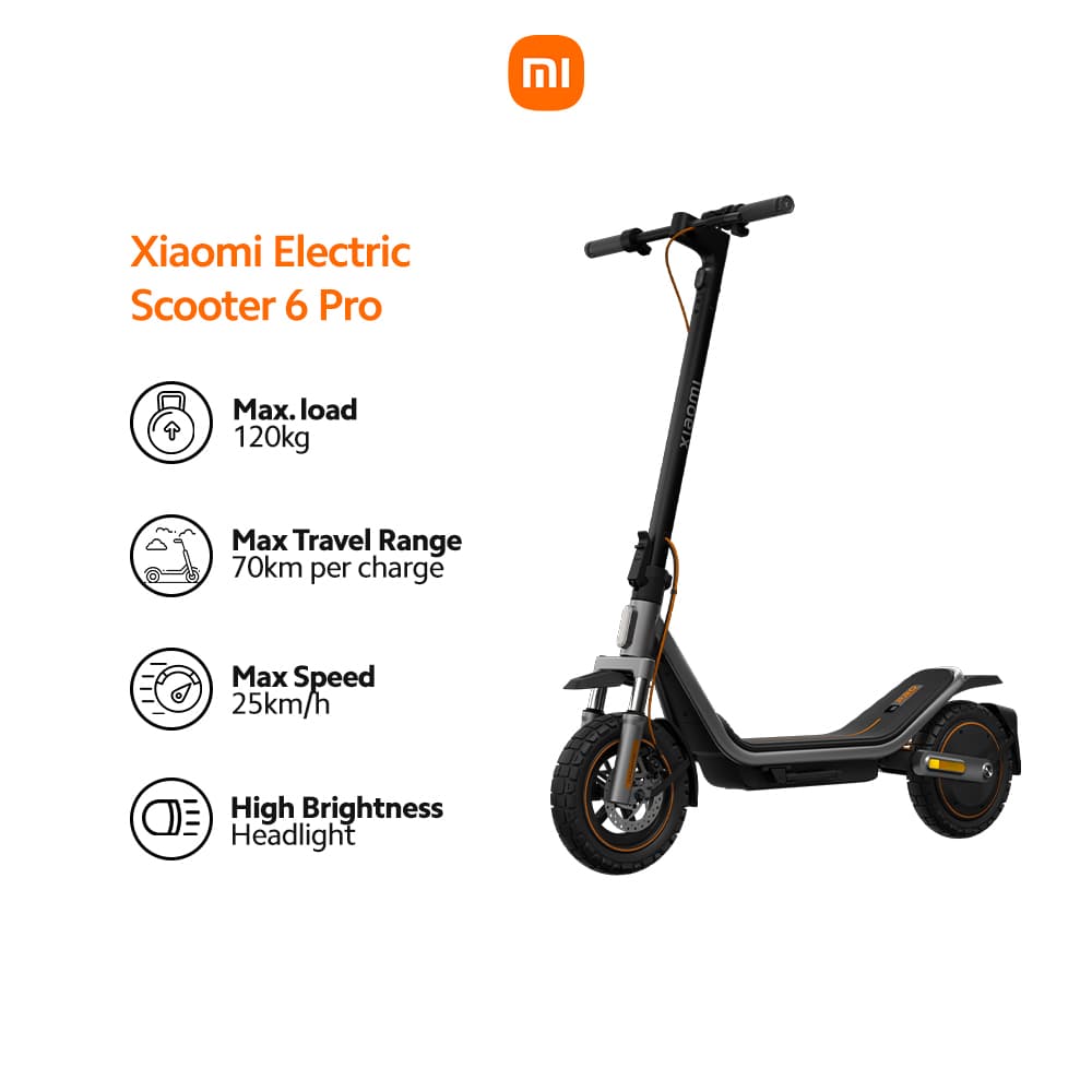 Xiaomi Electric Scooter 6/Scooter 6 Lite/Scooter 6 Pro/Scooter 6 Max/Scooter 6 Ultra