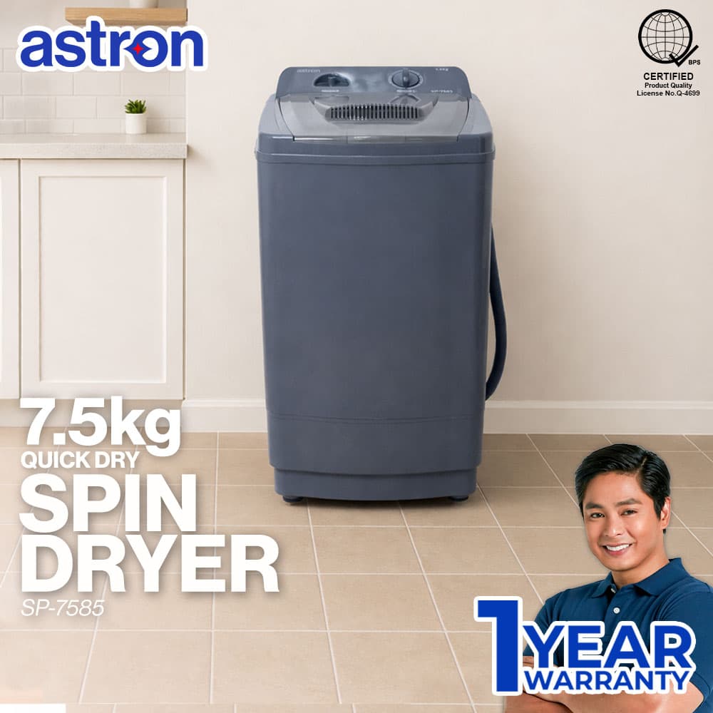 Astron SP 7585 Spin Dryer - Gray