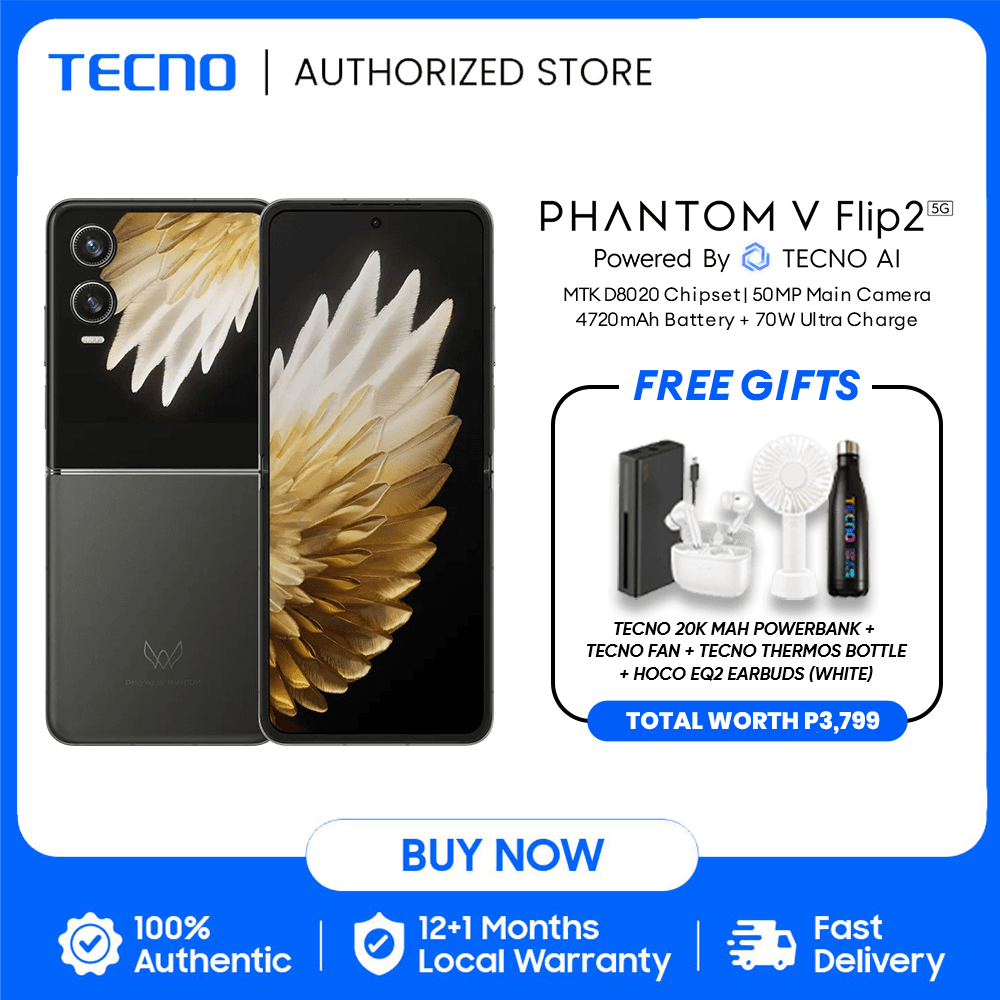 TECNO Phantom V Flip2 5G Smartphone