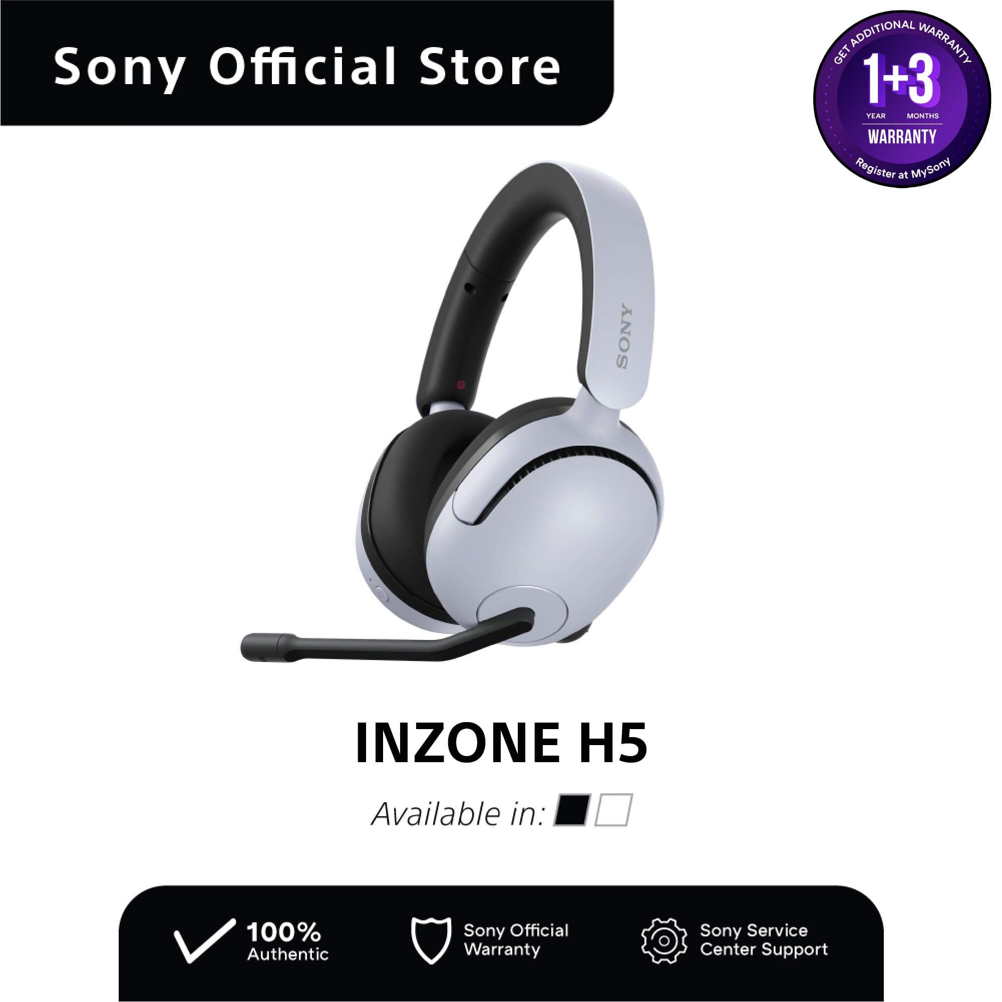 Sony Inzone H5 / WH-G500 Wireless Gaming Headset