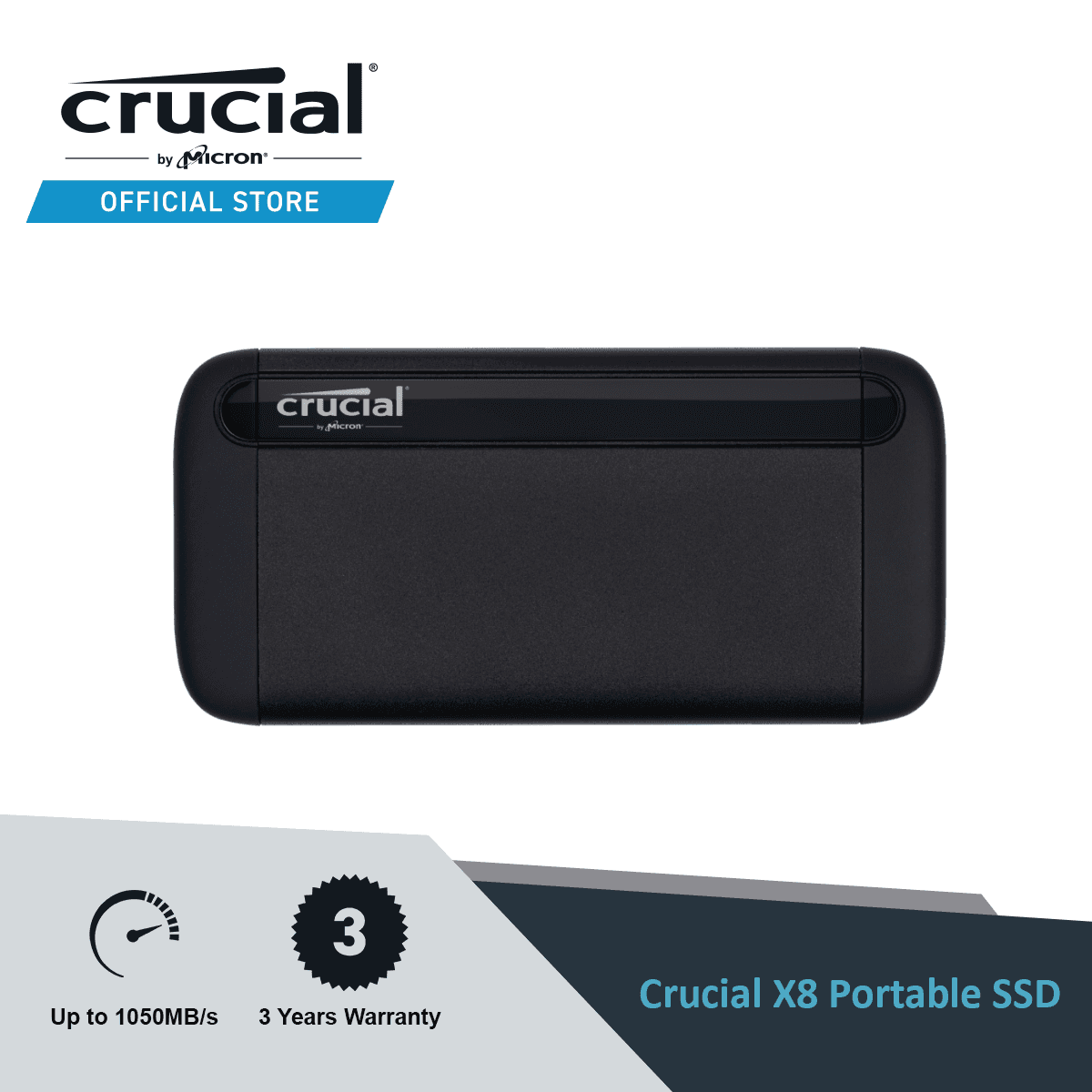 Crucial X8 Portable SSD