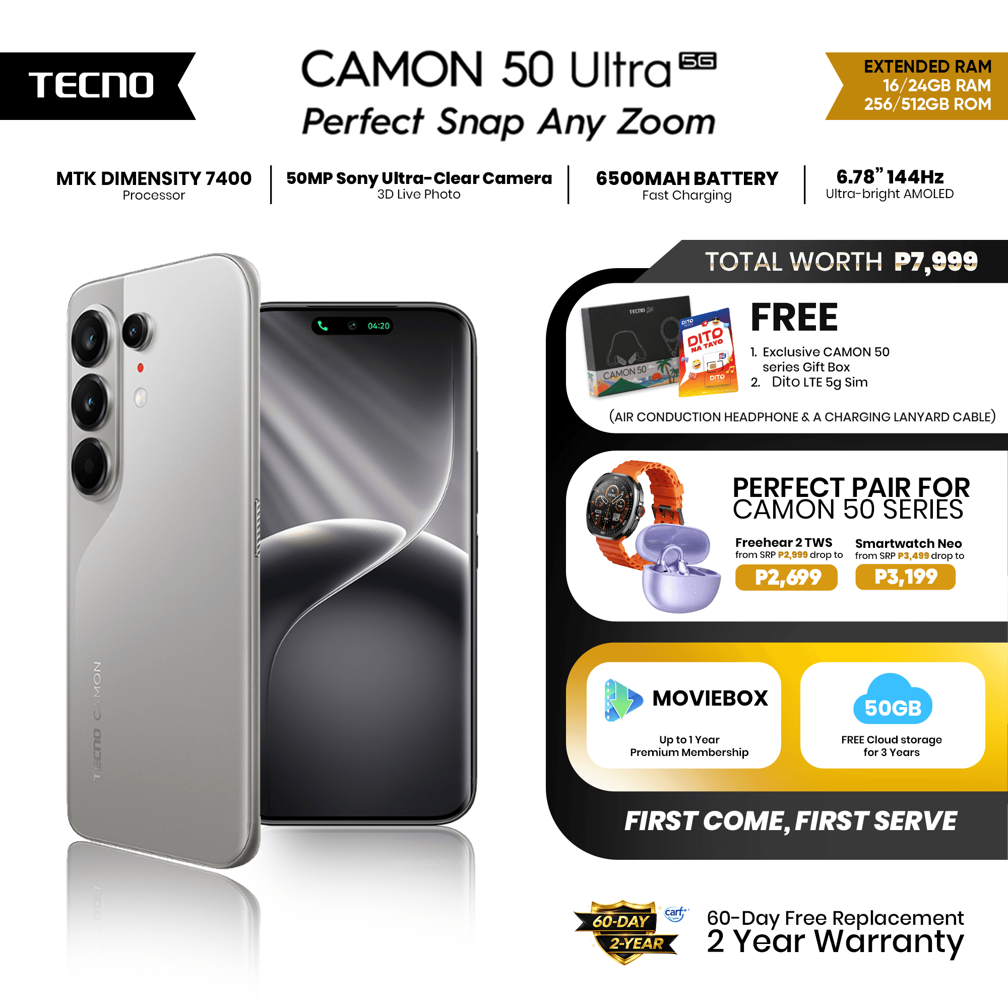 TECNO Camon 50 Ultra 5G