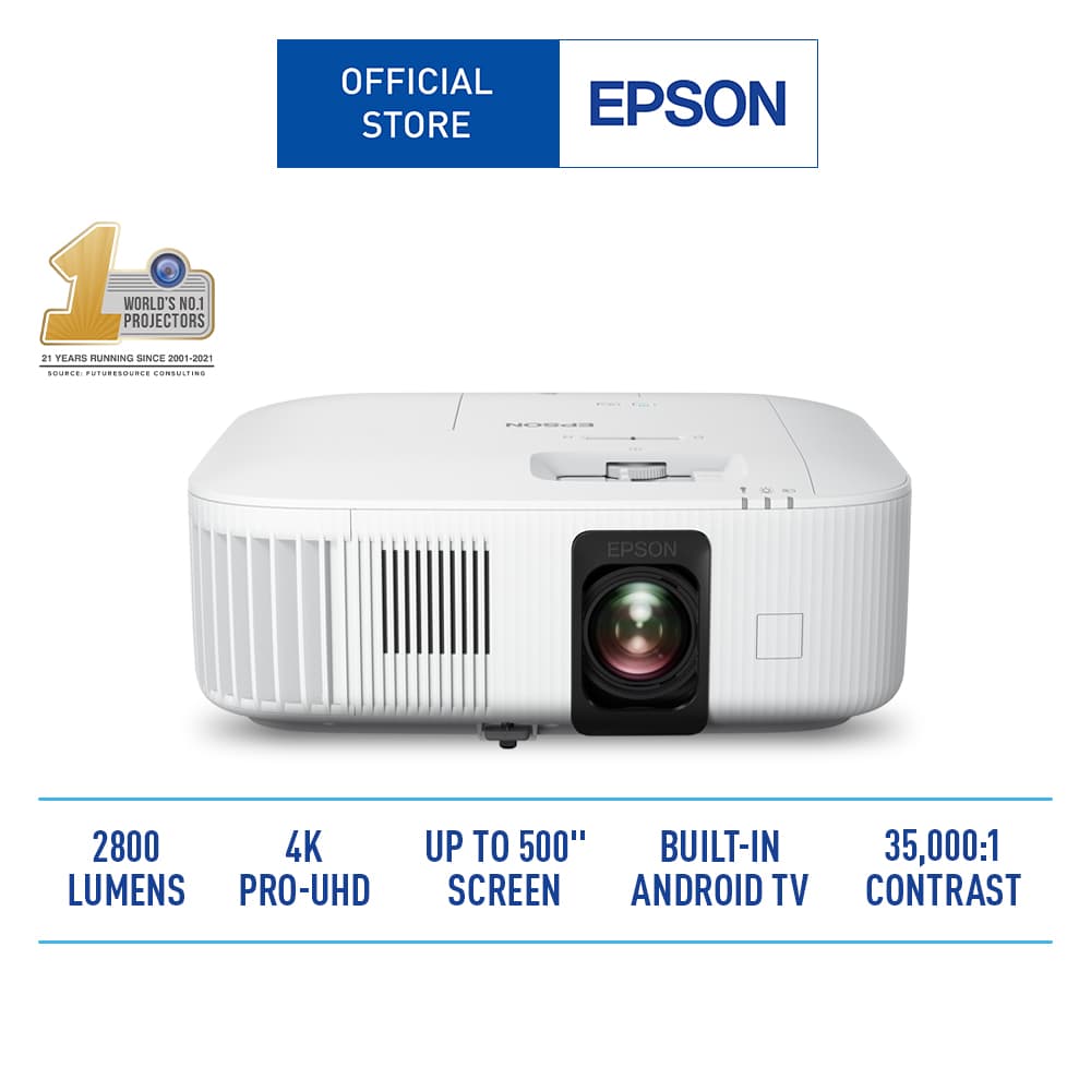 Epson Home Theatre EH-TW6250 4K PRO-UHD 3LCD Smart Gaming Projector