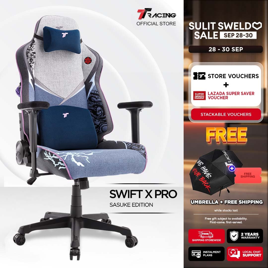 TTRacing Swift X 2020 Swift X Pro Gaming Chair Office Chair Ergonomic Chair Gaming Seat - 2 Years Official Warranty