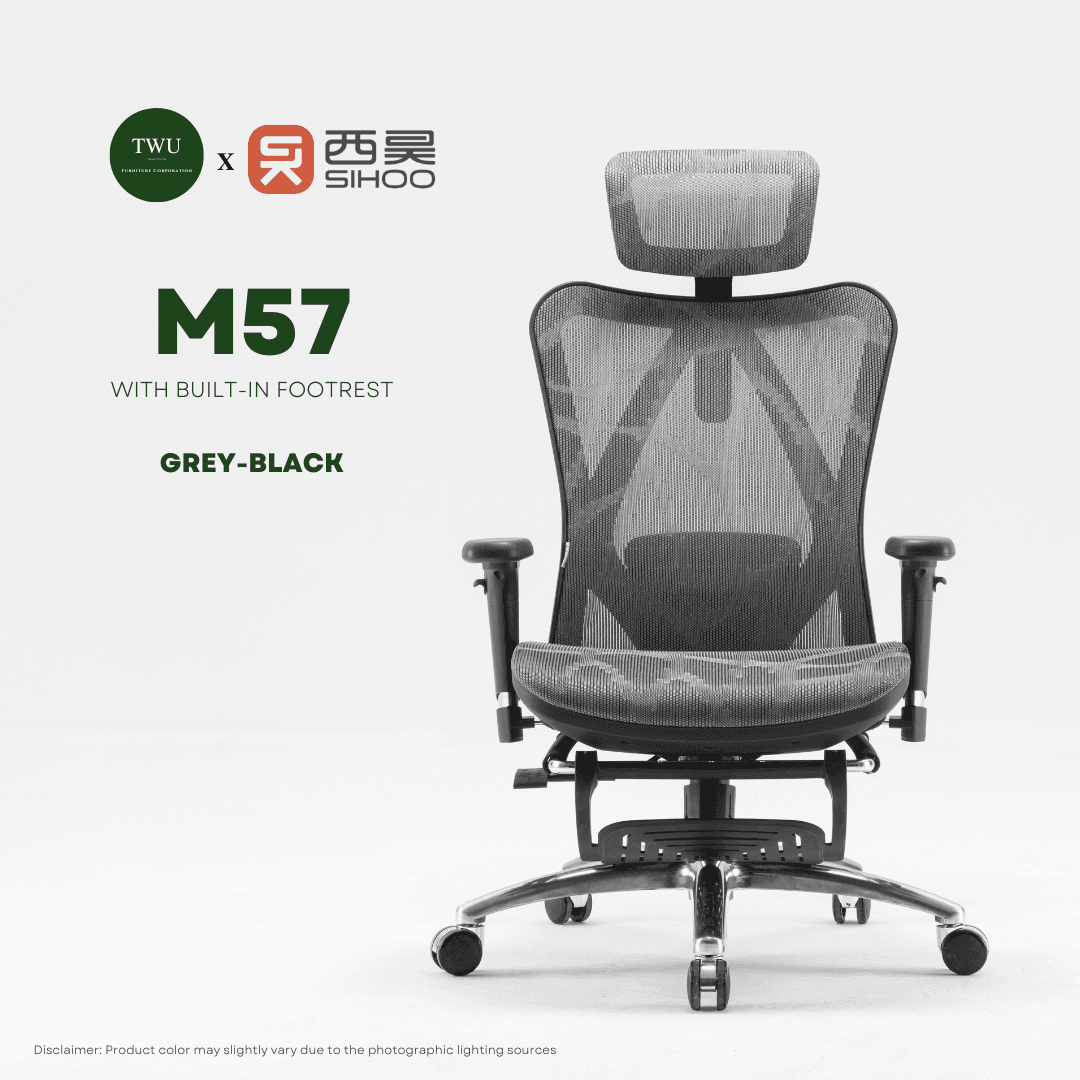 SIHOO M57 CLASSIC with Built-in Footrest Ergonomic Office and Gaming Chair with 2 Year Warranty
