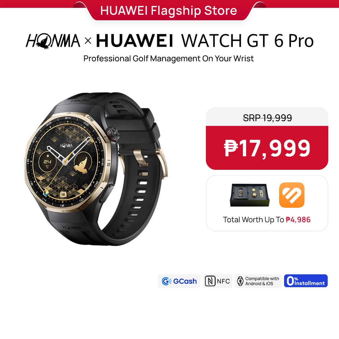 HUAWEI WATCH GT 6 Series Smartwatch l Advanced Outdoor Sports l Superior Running & Cycling Experience l ECG Analysis l Up to 21-Day Battery Life