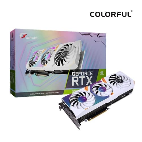 Colorful iGame GeForce RTX™ 3070 Ti Ultra W OC 8G-V Graphics Card - 8GB GDDR6X