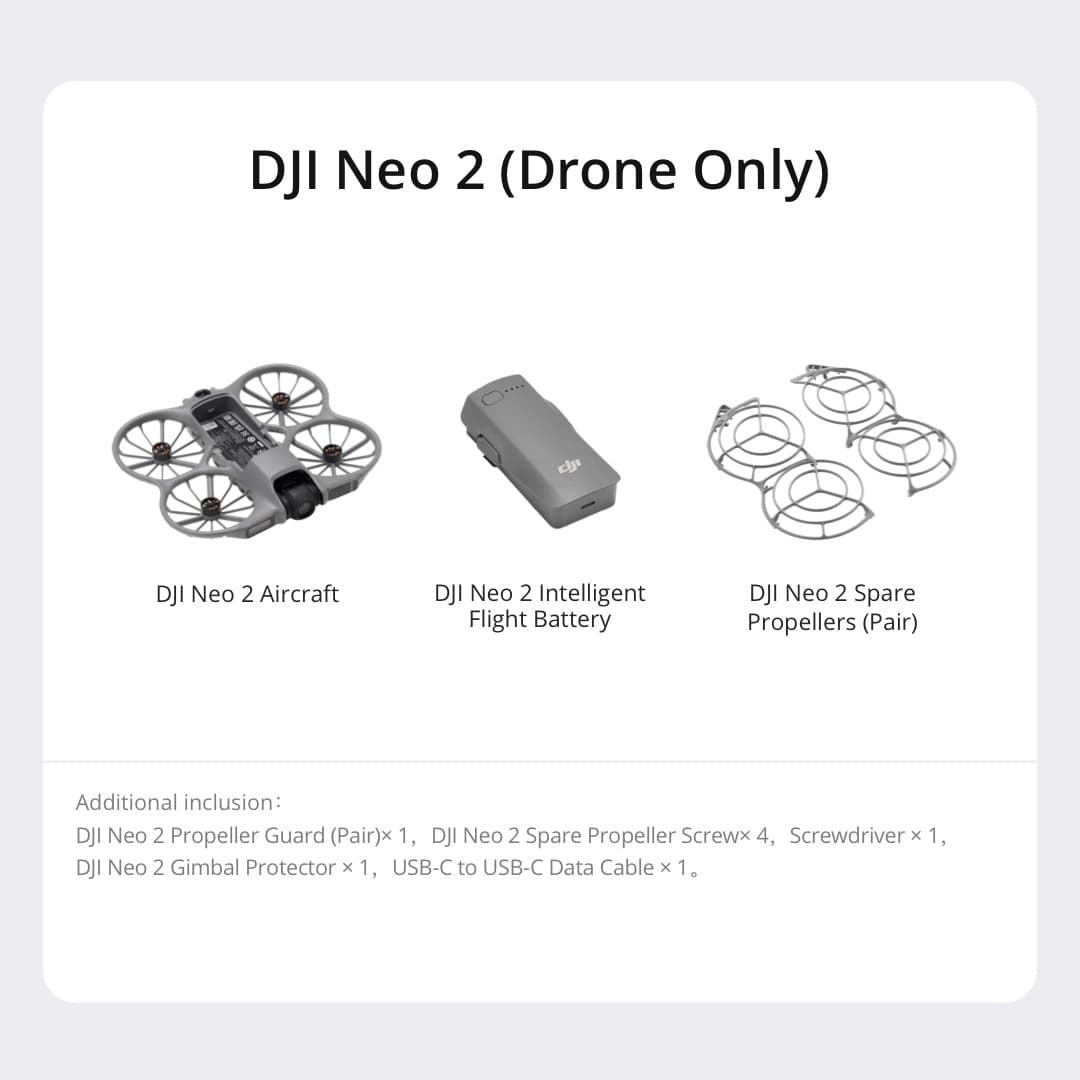 DJI Neo 2 - 4K High-Quality Imaging