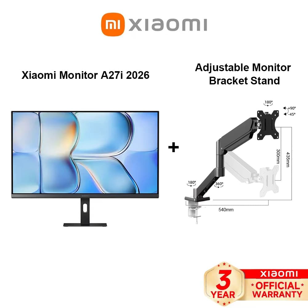 Xiaomi Monitor A27i 2026 400 IPS Hard Screen Slim 7.5 HDR 180Hz High Refresh Rate