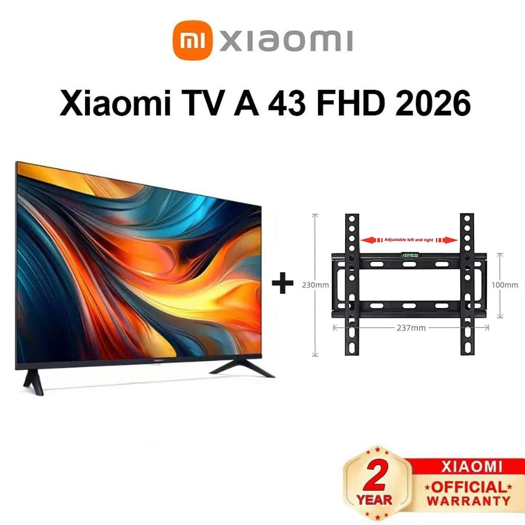 Xiaomi TV A 2026 43 Inch Smart Google TV Dolby Audio Television DTS-X Premium Metal