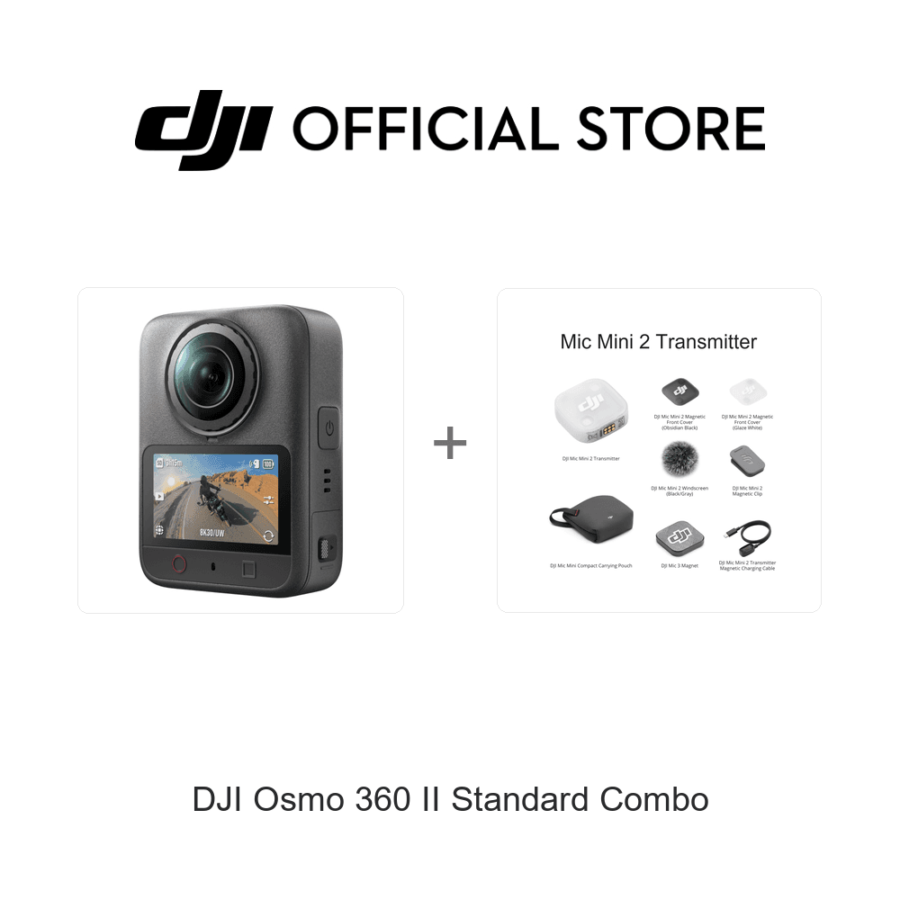 DJI Osmo 360 II, 8K 360° Camera