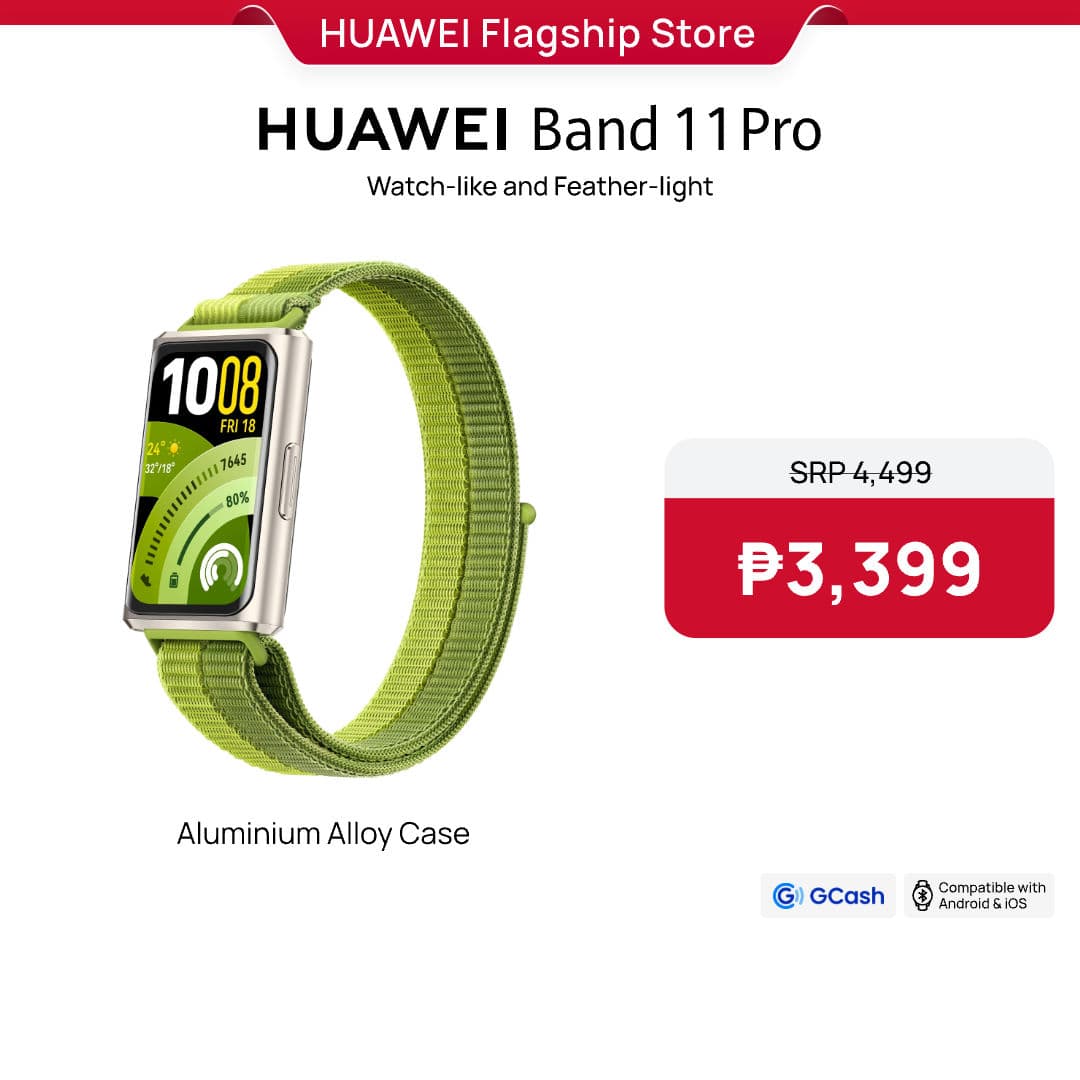 HUAWEI Band 11 Series Smartwatch l 1.62″ AMOLED Display l Professional Health Management l 100+ Workout Modes