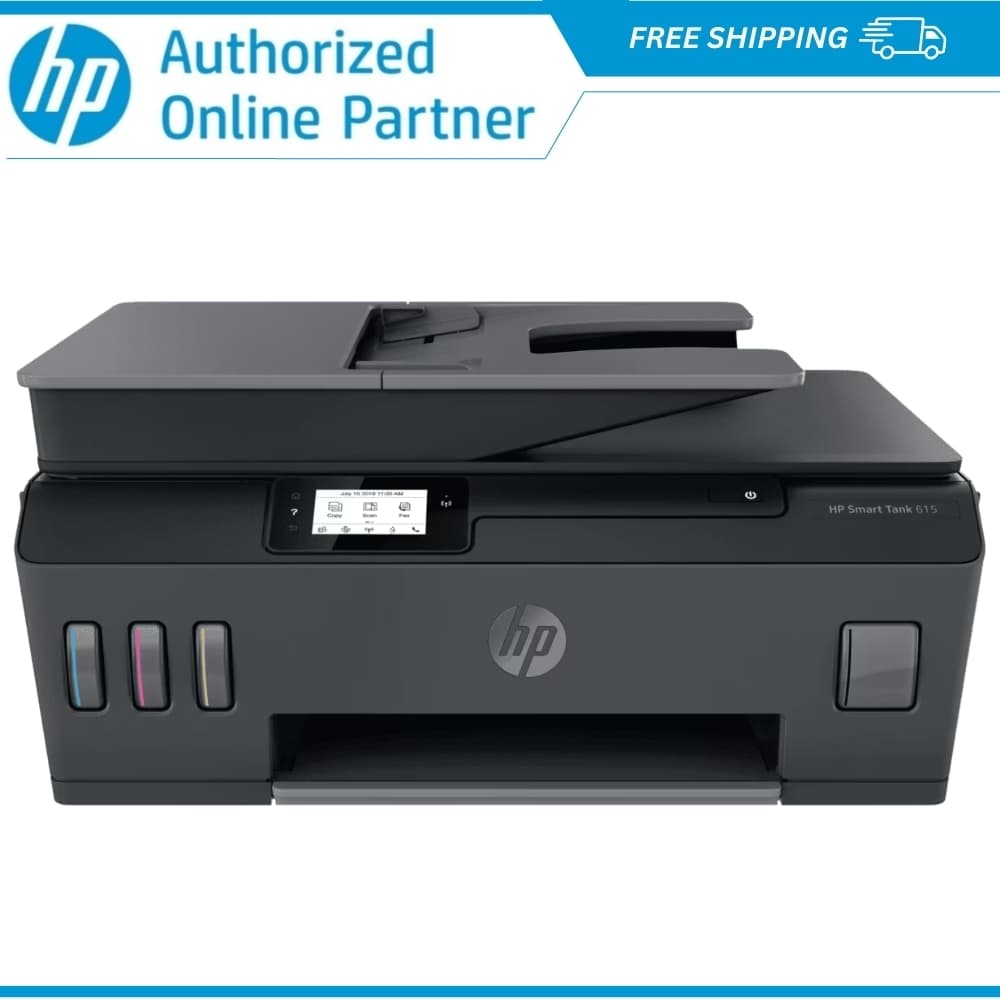 HP Smart Tank 615 4 in 1 Wireless w/ ADF Printer P/N: Y0F71A