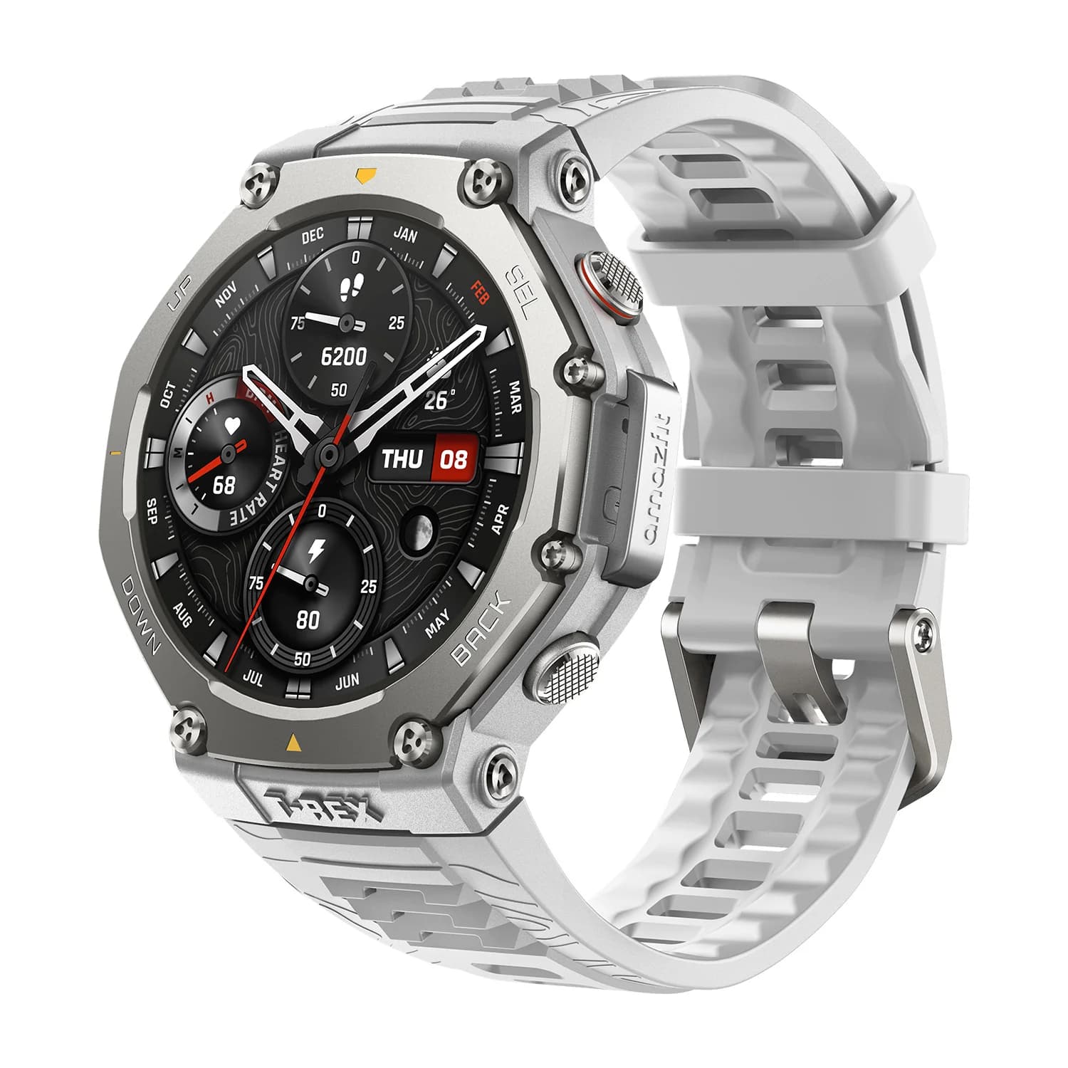 [Outdoor] Amazfit T-Rex 3 Smartwatch AMOLED Dual-Band GPS Offline Map 45m Free Diving 27 Days Battery