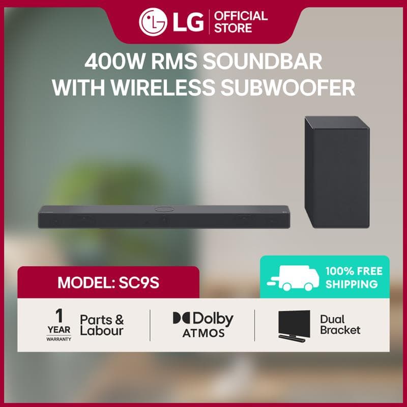 LG Sound Bar 3.1.3ch SC9S