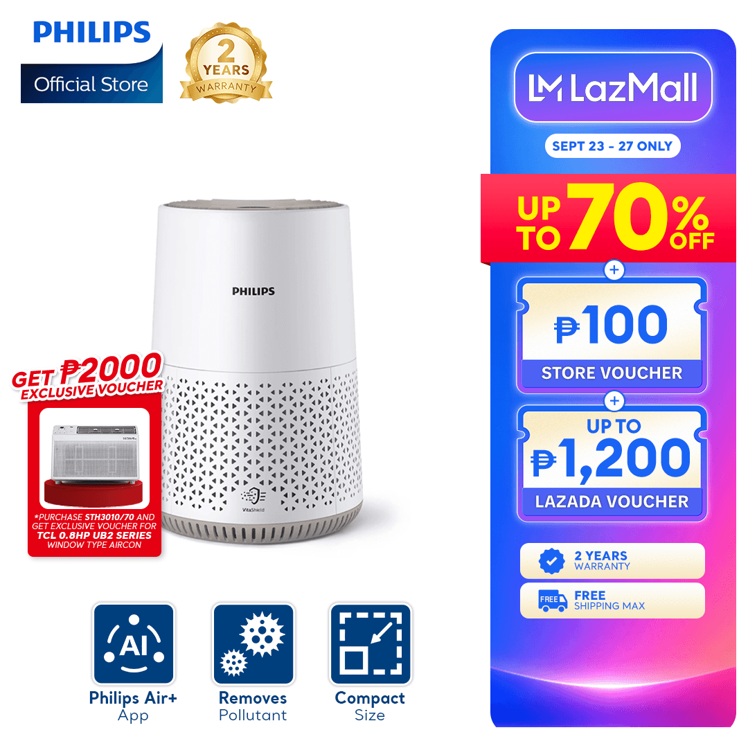 PHILIPS AC0650/10 600i Series Compact Air Purifier