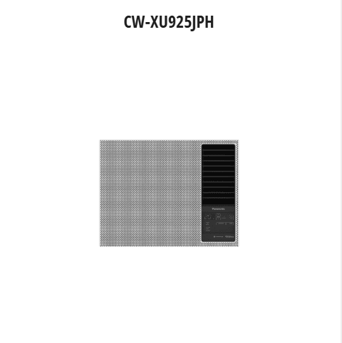 Panasonic CW-XU925JPH 1.0HP Full DC Window Type Inverter Air Conditioner with nanoe™ X Technology