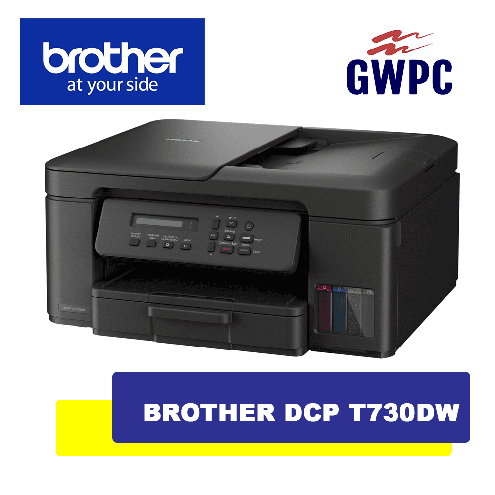 Brother DCP-T730DW Ink Tank Printer (Replacement of T720DW) T730 T730W T720 T720W