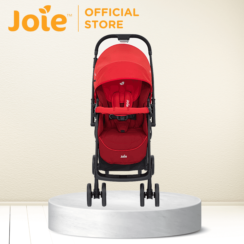 Joie Mirus Stroller - Pram with Reversible Handle, Hand Brake and One Hand Fold, Suitable for 4 years and below