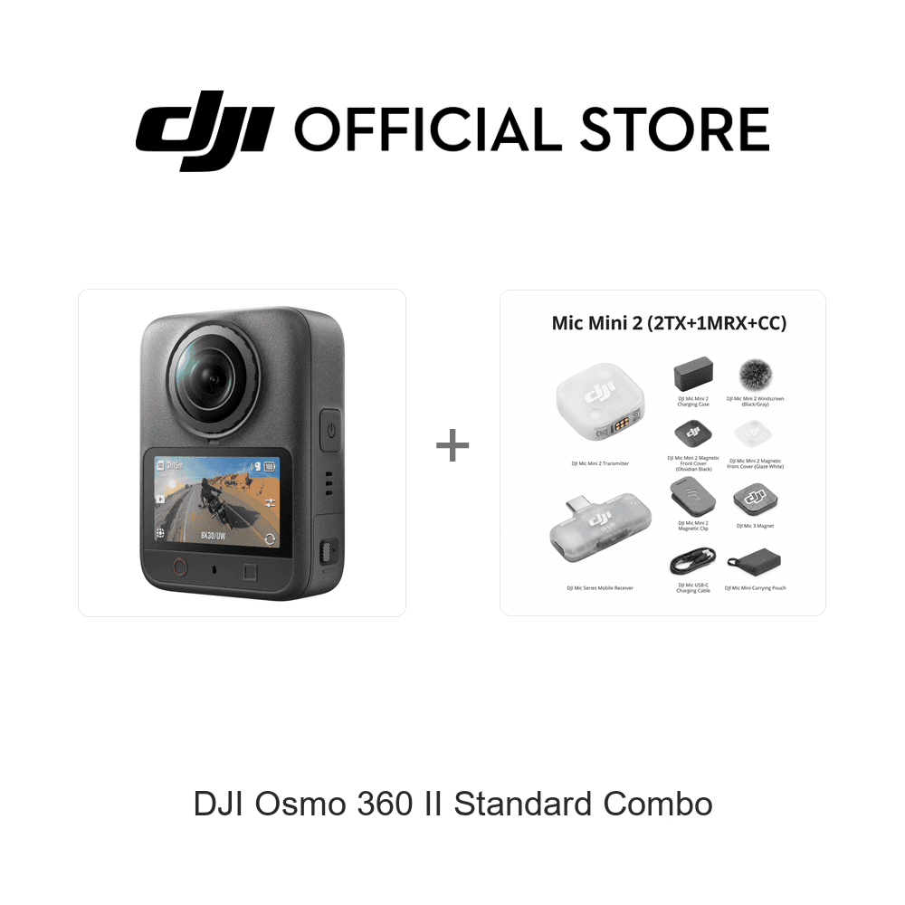 DJI Osmo 360 II, 8K 360° Camera