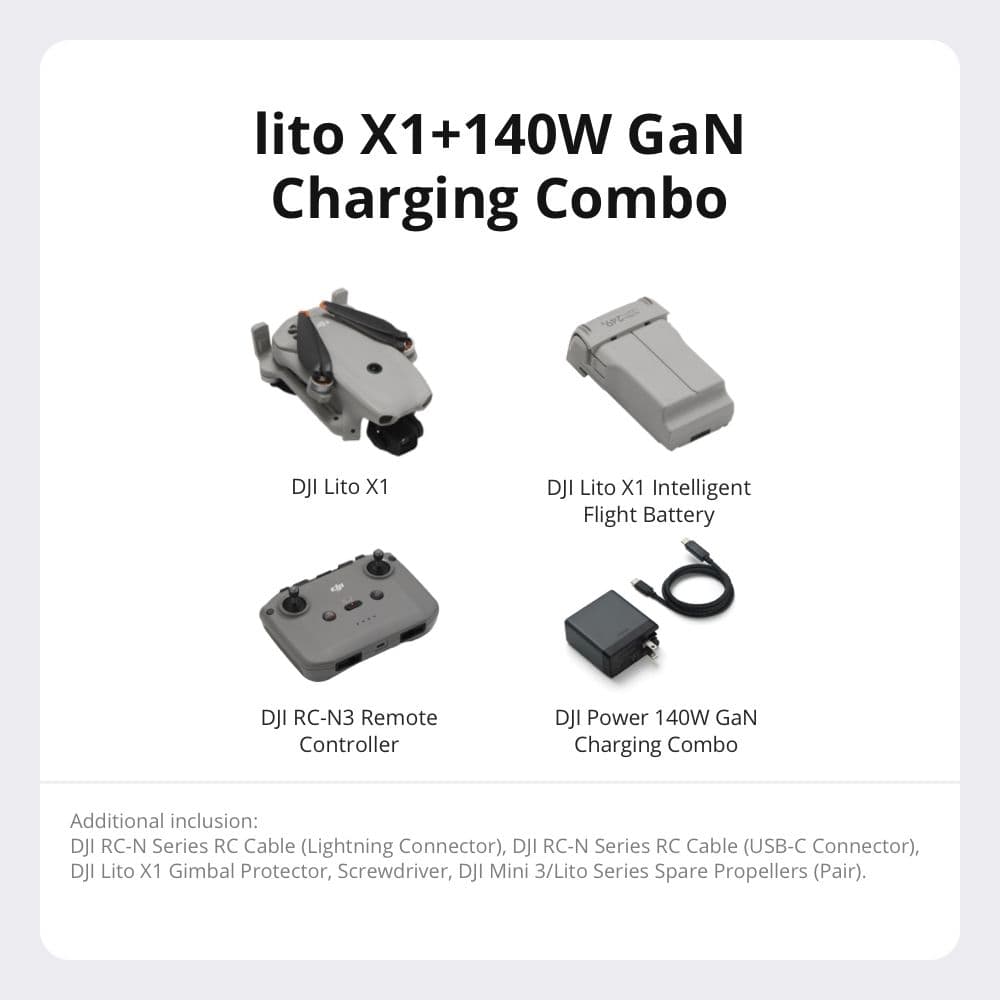DJI Lito X1 Drone - 1/1.3 Inch Sensor
