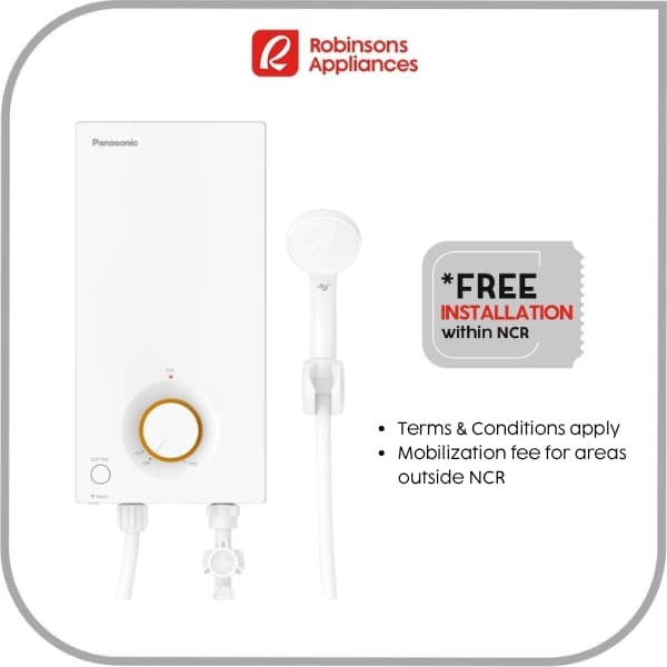 Panasonic Electric Single Point Water Heater 3.5 KW (DH-3VL1PW)