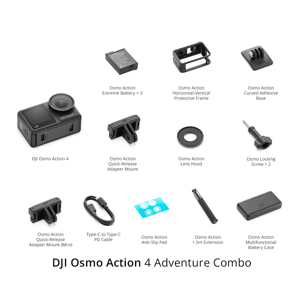 DJI Osmo Action 4 - Action Camera