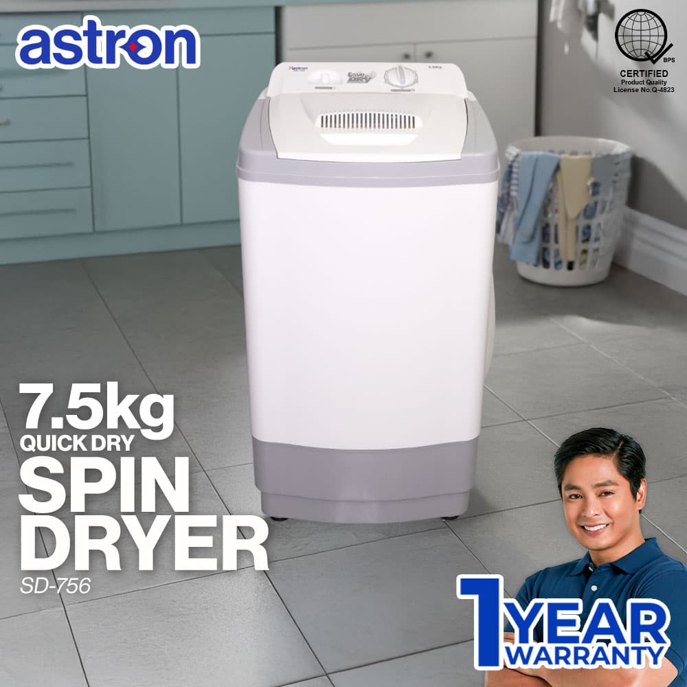 Astron SD 756 Spin Dryer - Gray