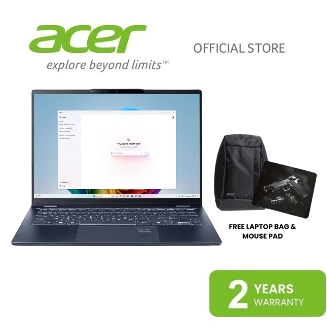 Acer SF14-51-768H Ultra 7-258V 32GB 1TB SSD 14" Oled Win11 H&S+Copilot