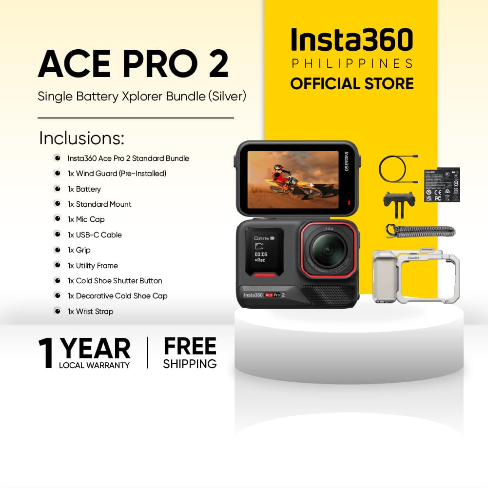 Insta360 Ace Pro 2 8K AI-Powered Action Camera with Unbeatable Low Light Performance