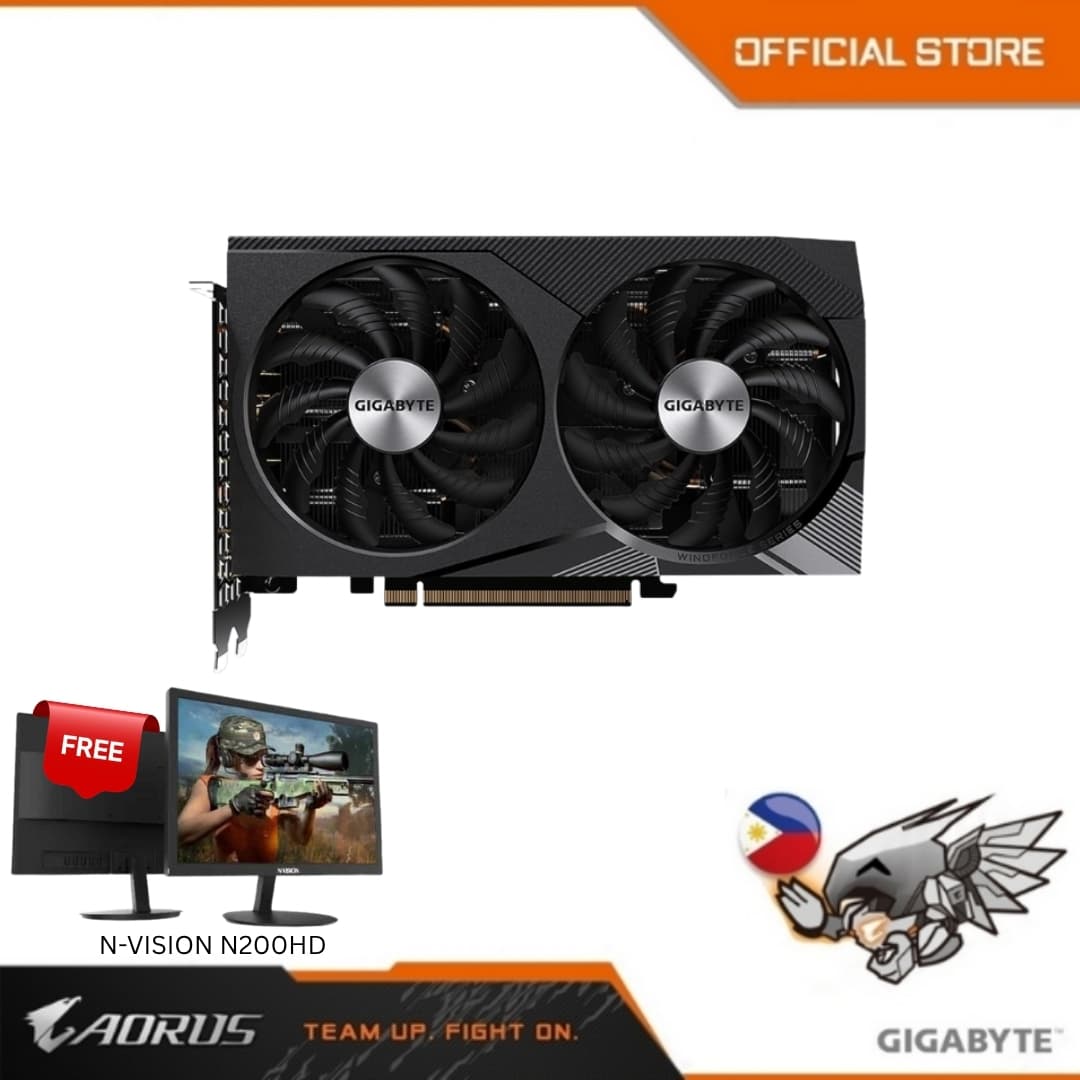 Gigabyte GV-N3060WF2OC-12GD-2.0 OC Windforce RTX3060 12GB VGA Video Card