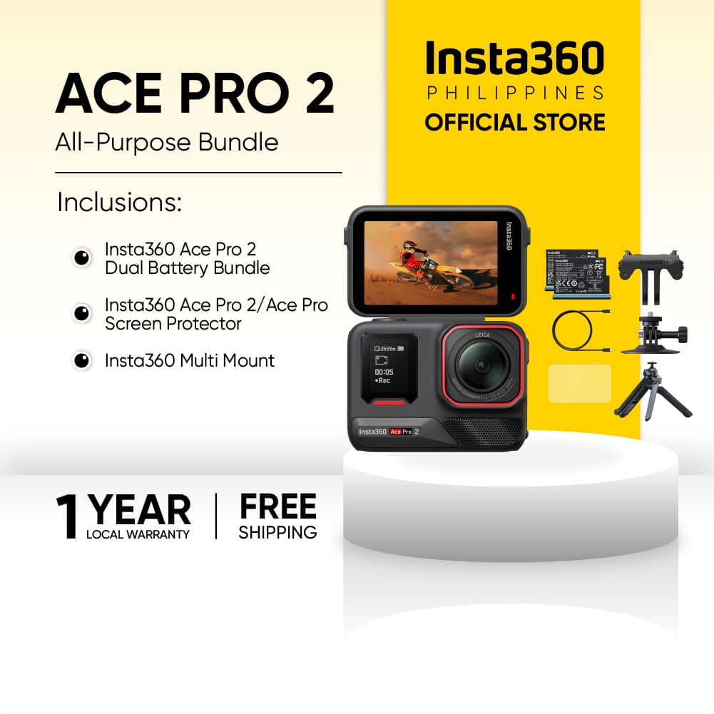 Insta360 Ace Pro 2 8K AI-Powered Action Camera with Unbeatable Low Light Performance