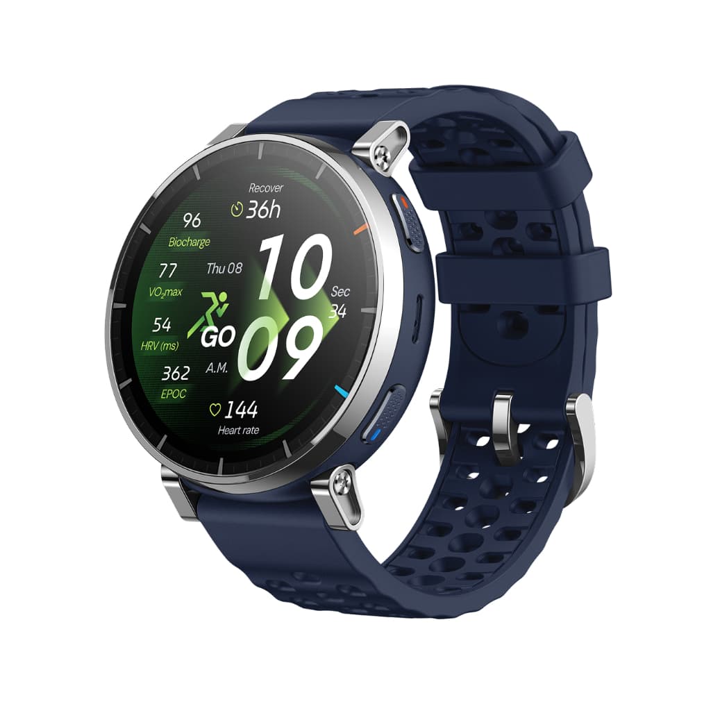 [For Runner] Amazfit Active 3 Premium Smart Watch Sapphire Glass GPS Offline Maps 12 Days Forerunner