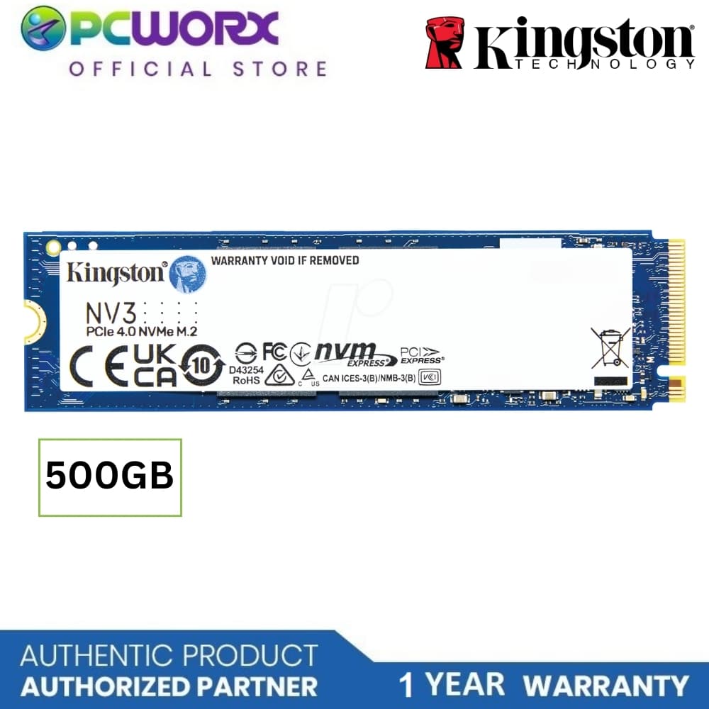 Kingston SNV3S NV3 M.2 x4 2280 NVME PCIe 4.0 x4 Solid State Drive