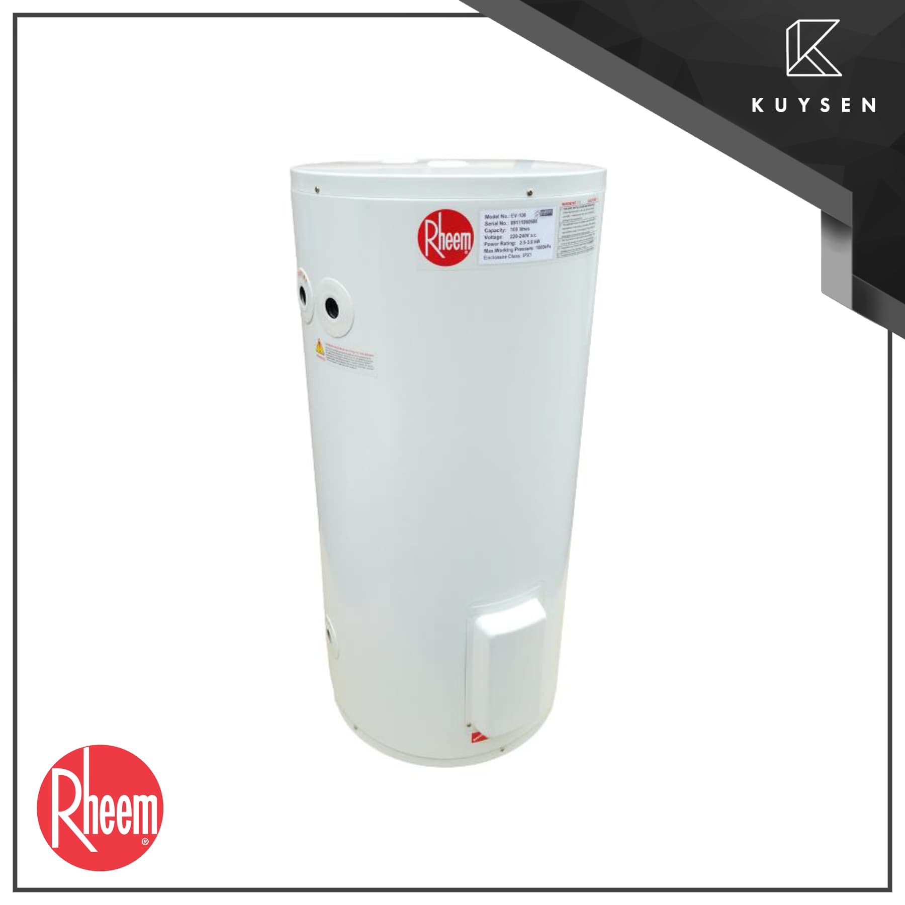 Rheem Storage Water Heater 30 gallons by Kuysen