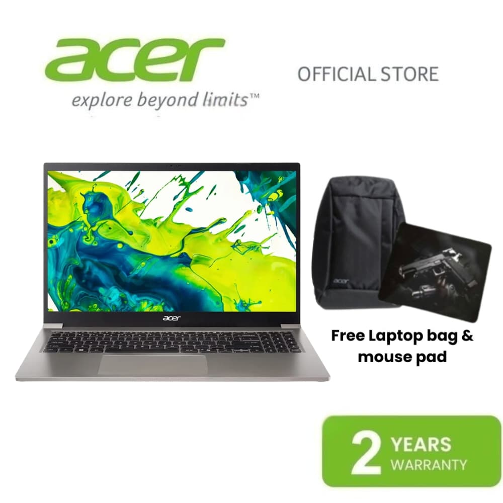 Acer AL15-33P-332M Core 3-N355 8GB 512GB SSD 15.6" Shared W11 H&S+O365 Titanium