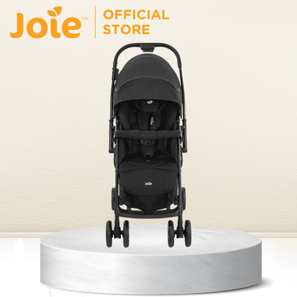 Joie Mirus Stroller - Pram with Reversible Handle, Hand Brake and One Hand Fold, Suitable for 4 years and below