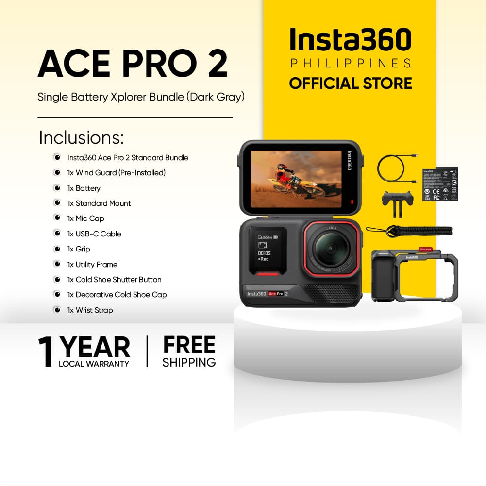 Insta360 Ace Pro 2 8K AI-Powered Action Camera with Unbeatable Low Light Performance