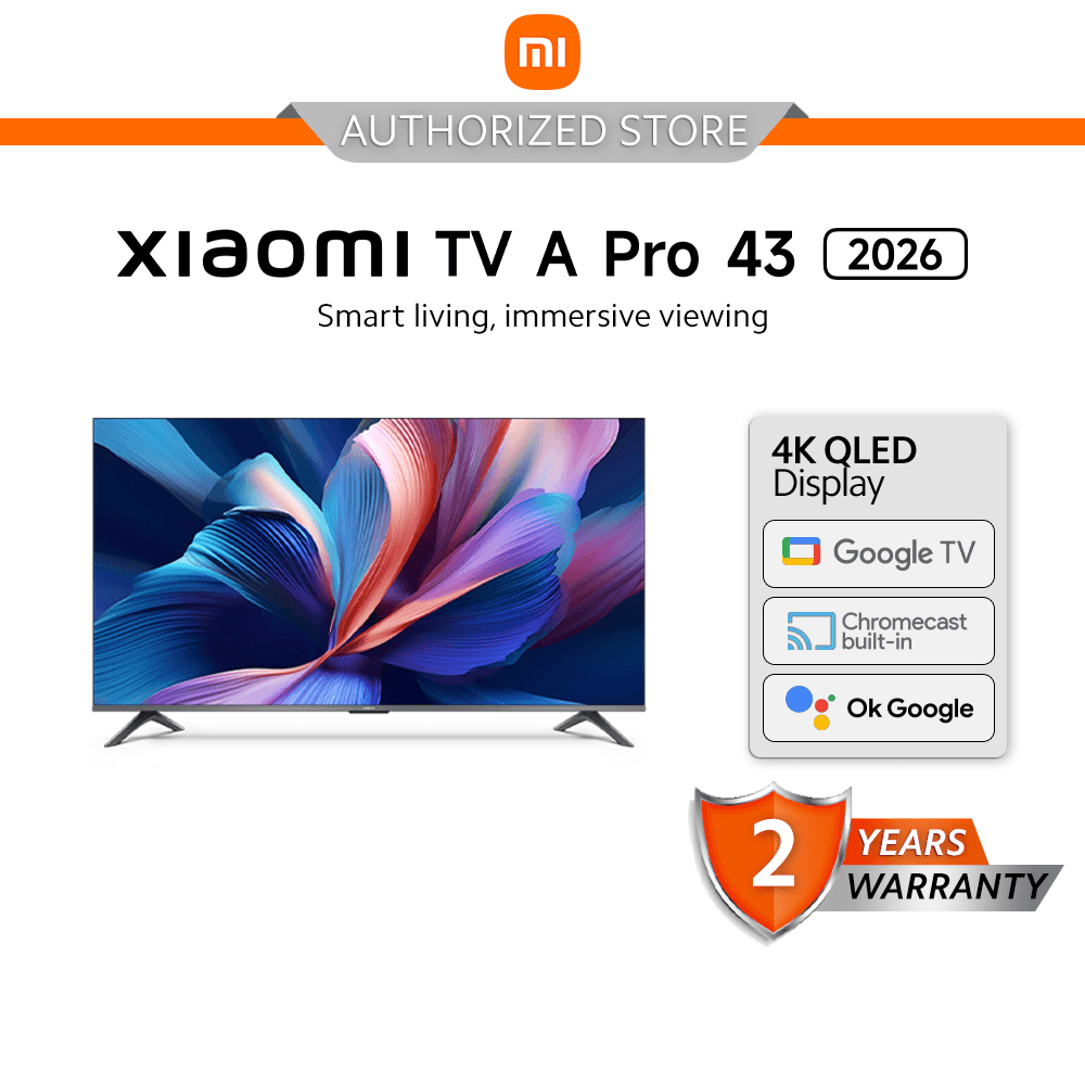 Xiaomi TV A Pro 43 2026 QLED 4K UHD Google TV