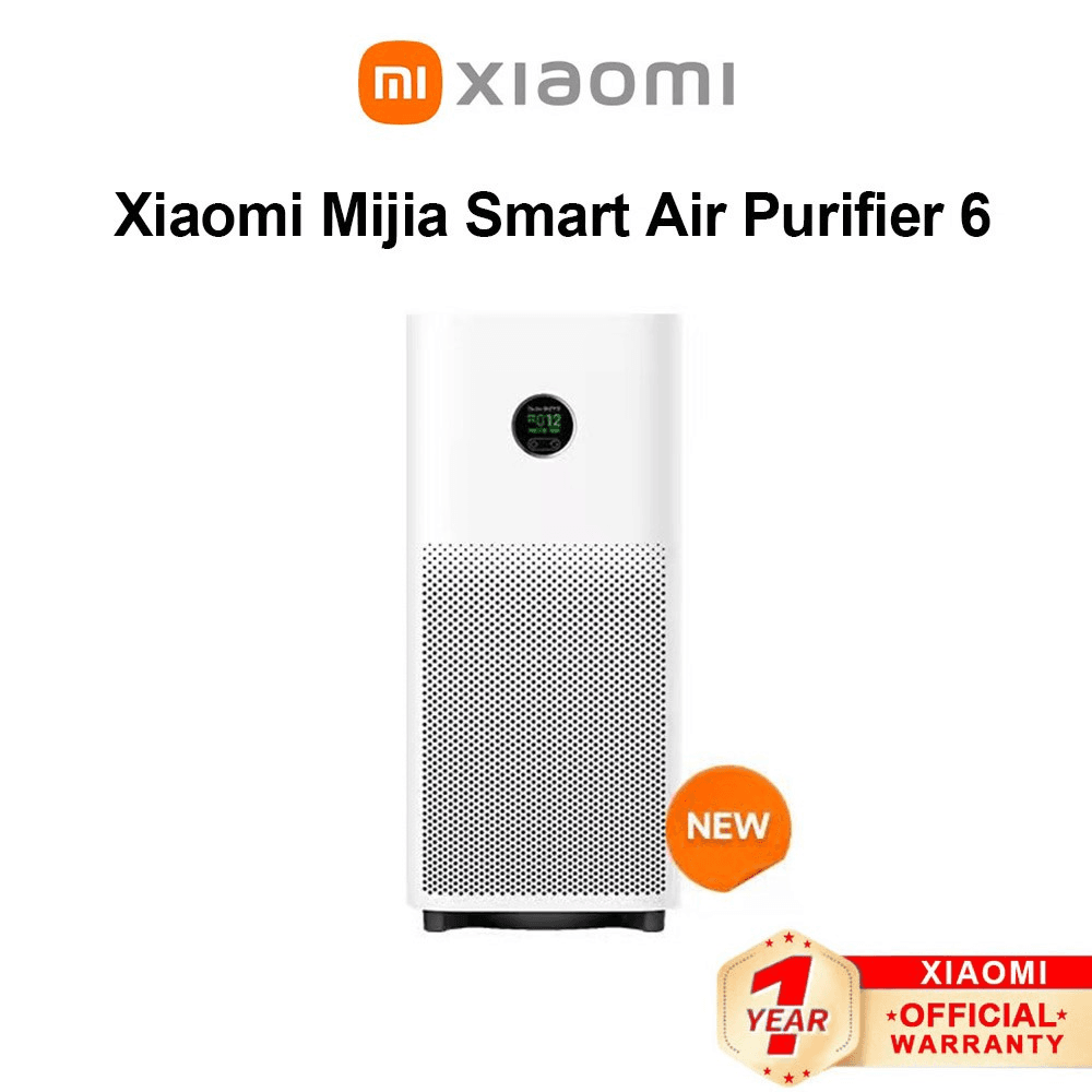 Xiaomi Mijia Smart Air Purifier 6 Effective Allergen Removal Support App and Voice control