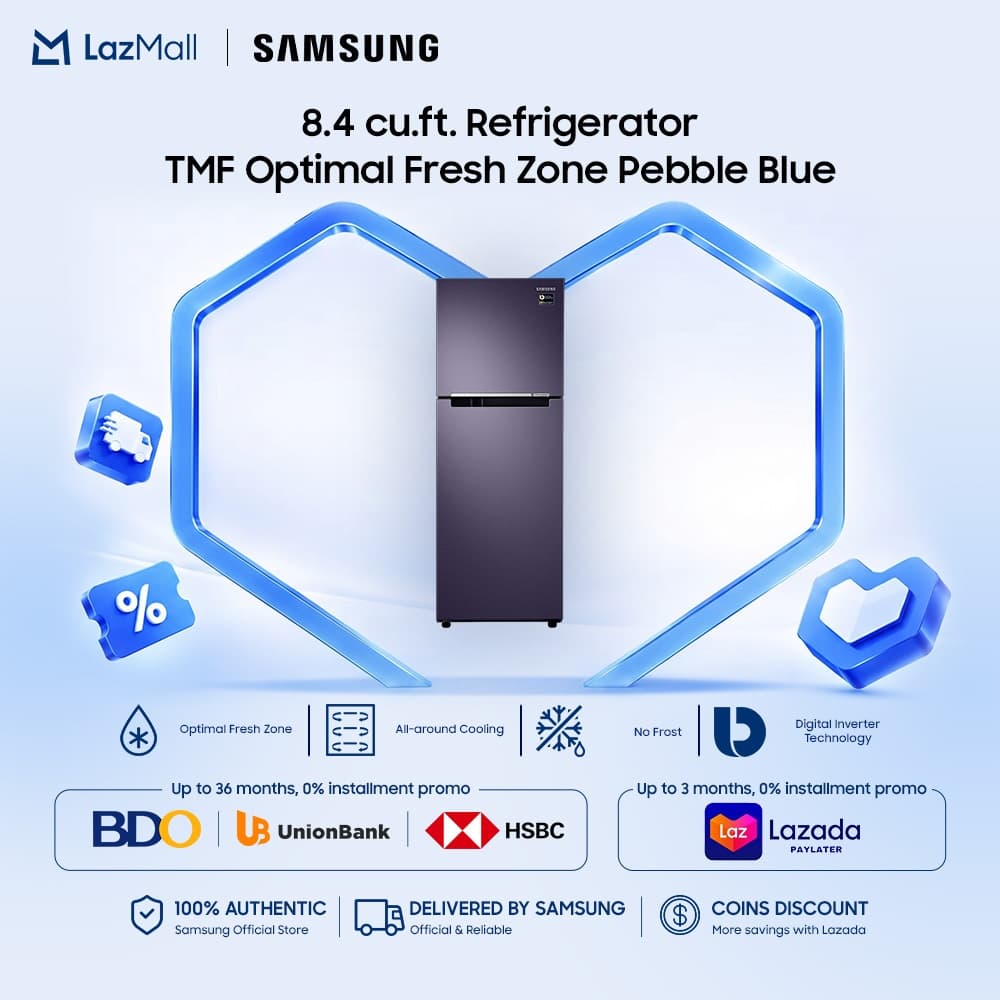 Samsung Top Mounted Freezer Refrigerator 8.4 cu.ft.