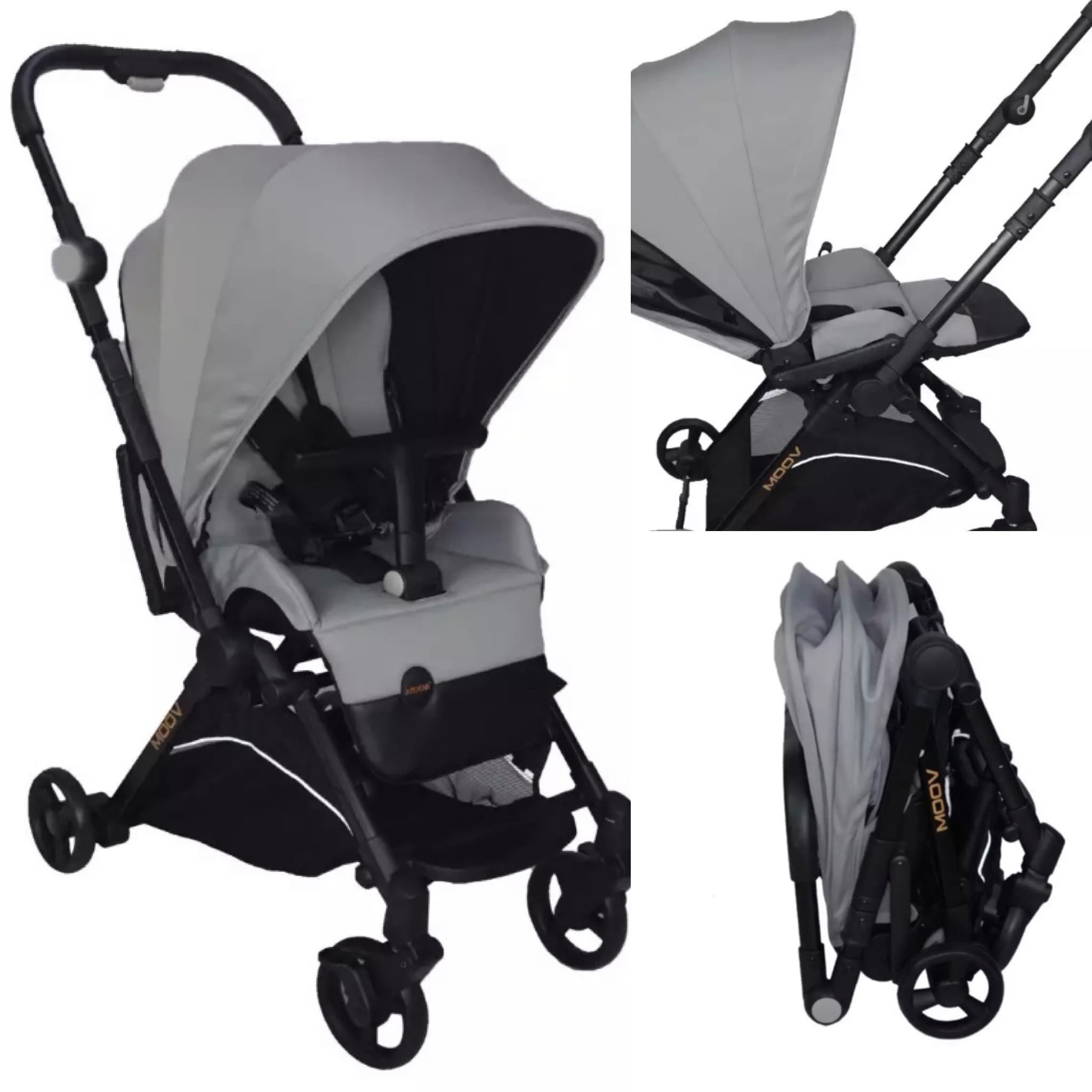 Akeeva Luxury REVERSIBLE Handle Travel Stroller (Moov)