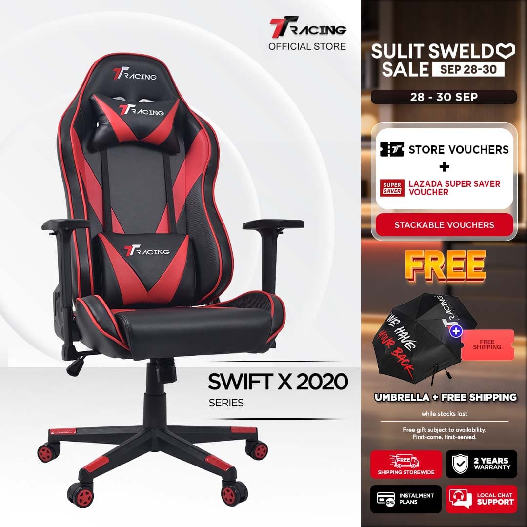 TTRacing Swift X 2020 Swift X Pro Gaming Chair Office Chair Ergonomic Chair Gaming Seat - 2 Years Official Warranty