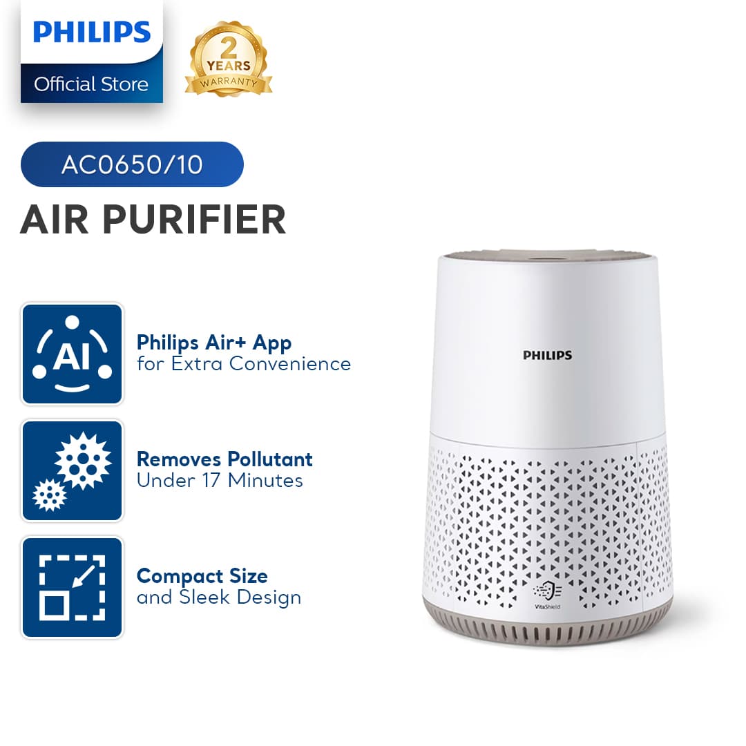 PHILIPS AC0650/10 600i Series Compact Air Purifier