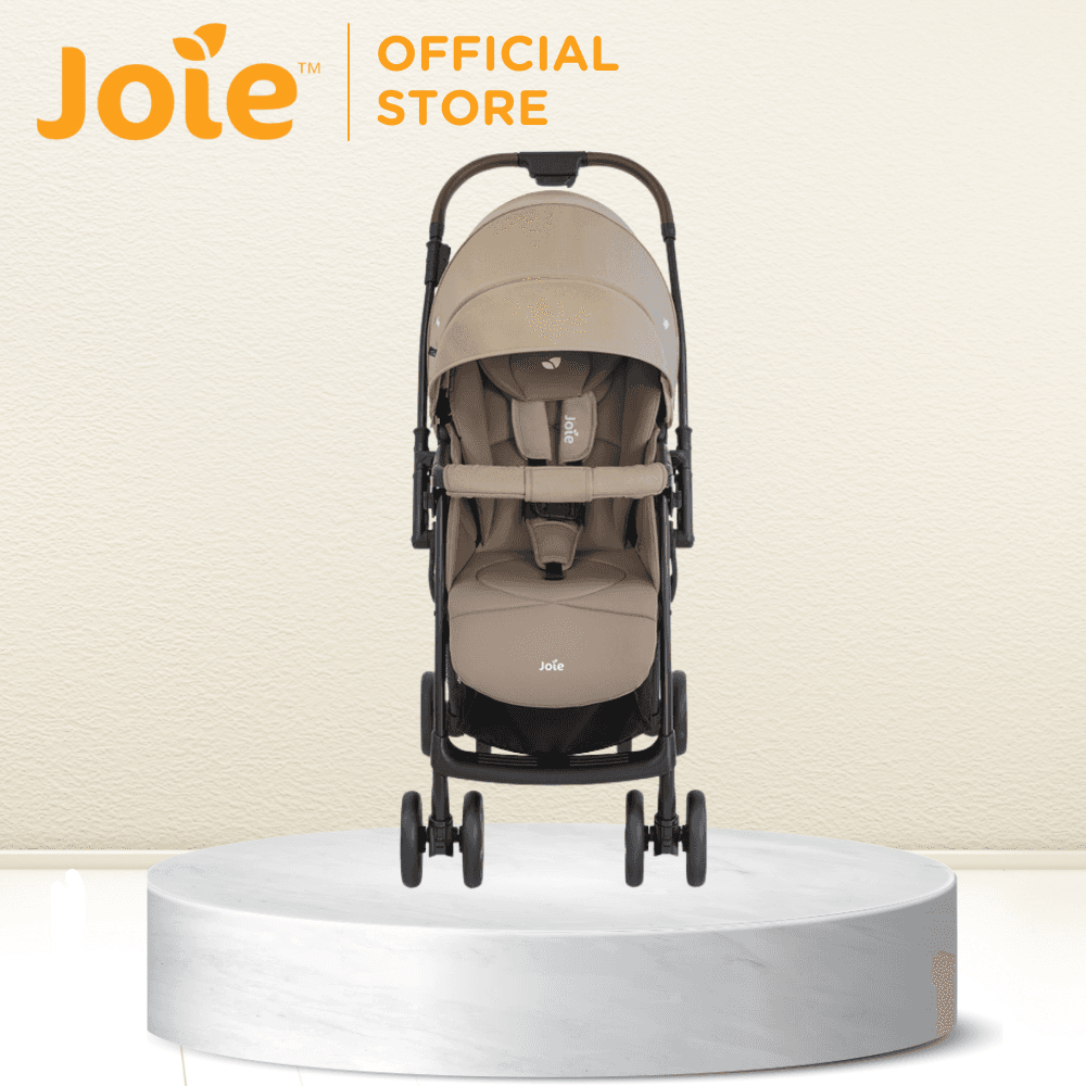 Joie Mirus Stroller - Pram with Reversible Handle, Hand Brake and One Hand Fold, Suitable for 4 years and below